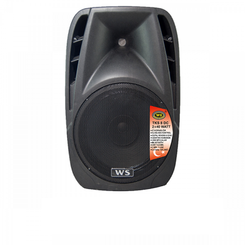 West Sound Tks 8 DC Taşınabilir Ses Sistemi 2x40 Watt