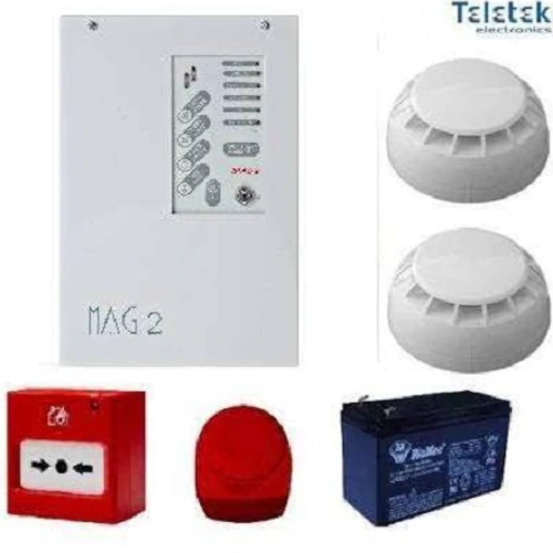 TELETEK 4'LÜ YANGIN ALARM SİSTEMİ (SET)